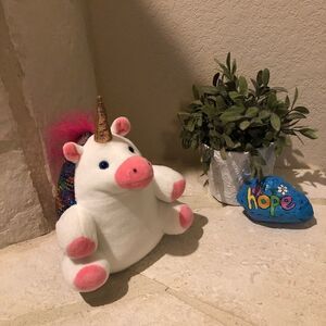 Creativity for Kids Sparkles The Unicorn weighted Plush Toy